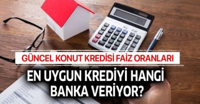 En Uygun Konut Kredisi Veren Bankalar