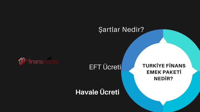 Türkiye Finans Emek Paketi Nedir? Şartlar Nedir? EFT ve Havale Ücreti Artık Yok! 